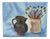 Unknown, Vase, 1970s, Oil on Canvas For Sale