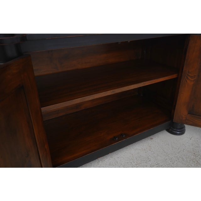 1990s Heidi Steinberg Collection Monumental Arched Open Bookcase For Sale - Image 5 of 16