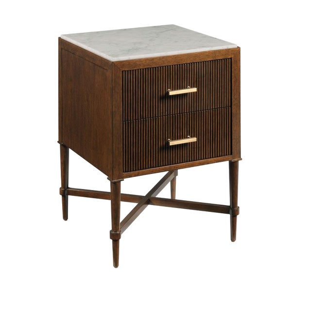 Woodbridge Furniture Ridgemoor Bedside Table For Sale