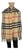 Burberry Light Beige Plaid 100% Cashmere Scarf For Sale