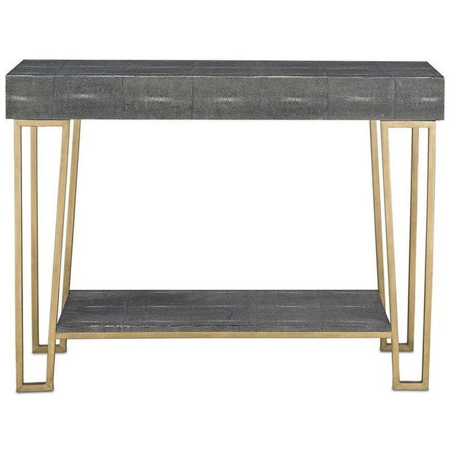 Marlowe Console Table by Currey & Company For Sale - Image 6 of 6
