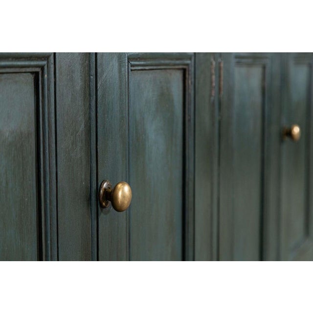 English Painted Pine Dresser Base, 1880s For Sale - Image 13 of 18