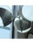 3-Light Chandelier in Glass and Stainless Steel from Lamperti, 1970s For Sale - Image 9 of 16