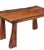 Brown Rustic Antique French Provincial Live Edge Pine Harvest Table Workbench For Sale - Image 8 of 10
