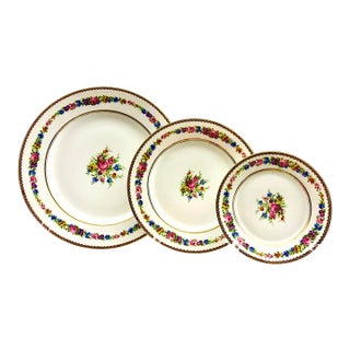 French Limoges Raynaud Plates - Set of 3 For Sale