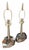 Arteriors Home Pair of Arteriors Modern Iridescent Cubist Glass Gemma Table Lamps For Sale - Image 4 of 5