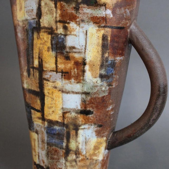 Vintage French Ceramic Jug by Alexandre Kostanda, 1960s For Sale - Image 14 of 18