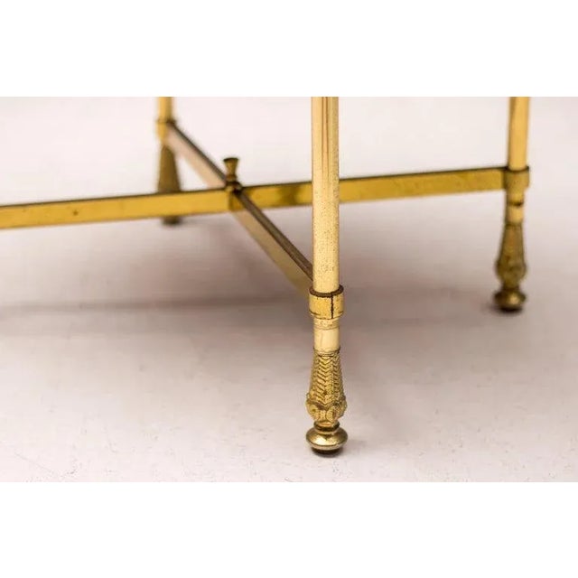 Aldo Tura Parchment Side Table attributed to Aldo Tura, 1960s For Sale - Image 4 of 10