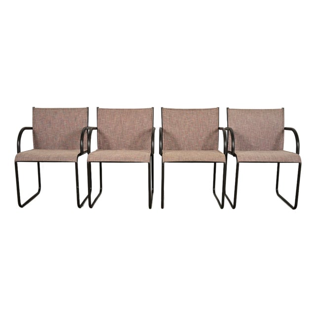 Richard Schultz for Knoll Modern Model 1407 Armchairs, Set of Four For Sale