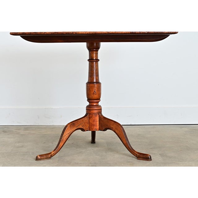 Swedish 19th Century Carl Hollst Square Tilt-top Table For Sale - Image 12 of 17