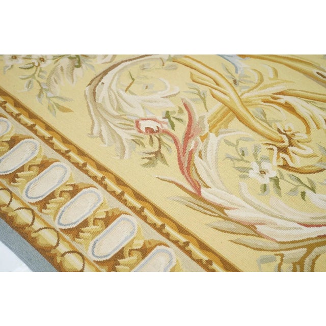 Aubusson Rug 7'10''x10'2'' For Sale - Image 4 of 9