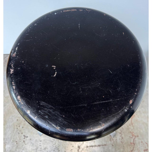 1930s 1930's a.s. Aloe Adjustable Medical Stool, St. Louis For Sale - Image 5 of 12