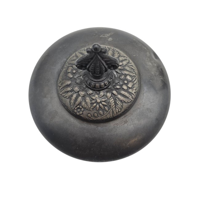 Silver Early 20th Century Forbes Quadruple Plate Pickle Castor No. 256 9.5" For Sale - Image 8 of 18