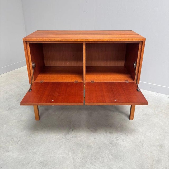 Small Vintage Teak Sideboard, 1960s For Sale - Image 10 of 12