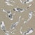 Harlequin Koi Wallpaper in Metal For Sale