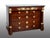 Wood Antique Empire Style Chest of Drawers in Mahogany Veneer with a Gray Bardiglio Marble Top, France, Early 19th Century For Sale - Image 7 of 7