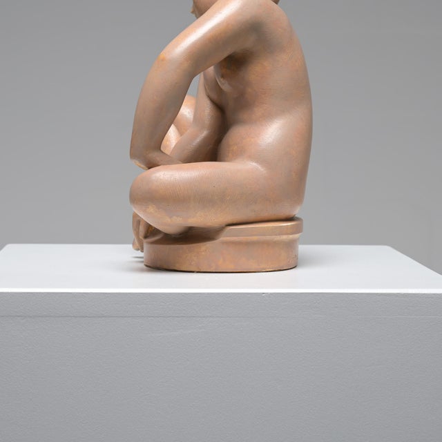 1990s Plaster Statue by Jan Keustermans, 1990s For Sale - Image 5 of 17