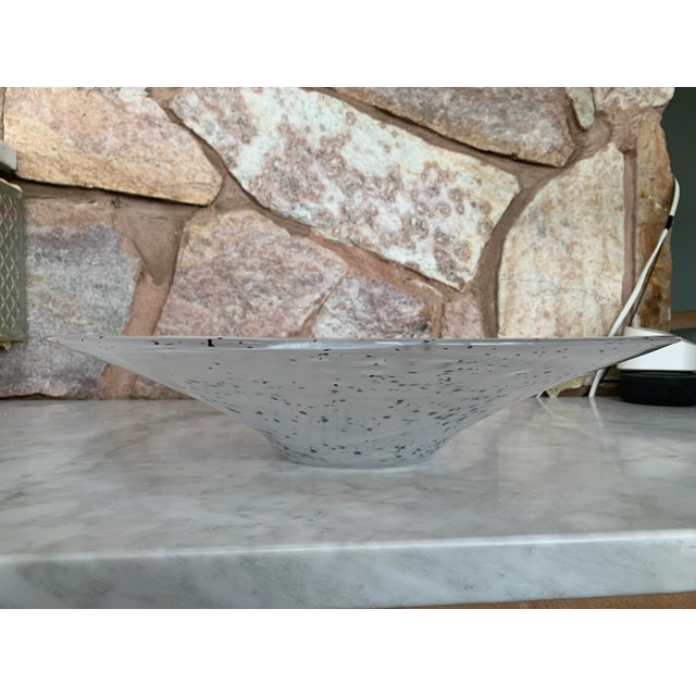 Gorgeous handmade Murano bowl. Made in Empoli, Florence.