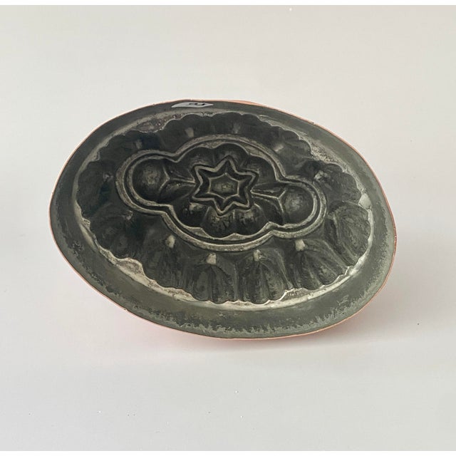 19th C Antique English Copper Jelly Mold For Sale - Image 12 of 16