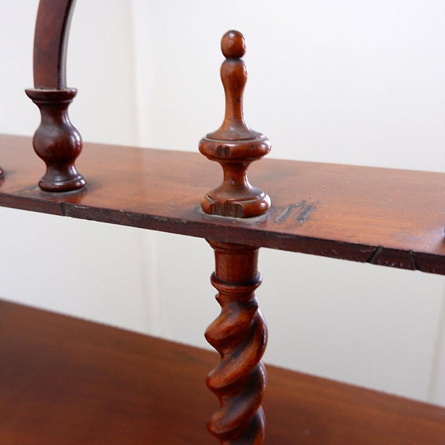 Spool-Style Bobbin Bookcase For Sale - Image 12 of 16