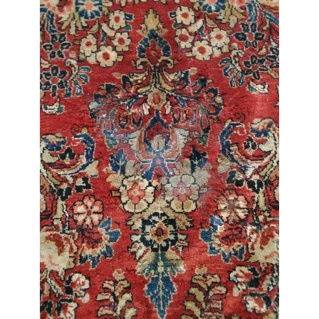 1920's Antique Persian Sarouk Rug-10′3″ × 17′8″ For Sale - Image 4 of 8