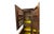 Large Castilian Wood Pantry Cabinet with Perforated Doors For Sale - Image 6 of 15