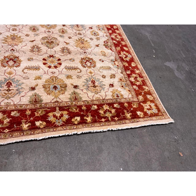 7ft 11 in X 10ft 1 Vasari Hand-Knotted Wool Area Rug For Sale - Image 12 of 12