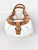 White Vintage Y2k Coach Off-White & Tan Leather Soho Lynn Hobo Bag For Sale - Image 8 of 12