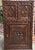 1900 - 1909 Antique French Carved Chestnut Cabinet Bonnetiere Armoire Breton Brittany Bookcase For Sale - Image 5 of 12
