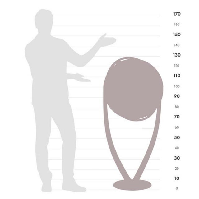 Vertigo Noir Globe by Zoffoli Mappamondi For Sale - Image 4 of 6