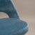 Metal Knoll Saarinen Executive Armless Dining Chairs in Ocean Mohair, Chrome Legs For Sale - Image 7 of 10
