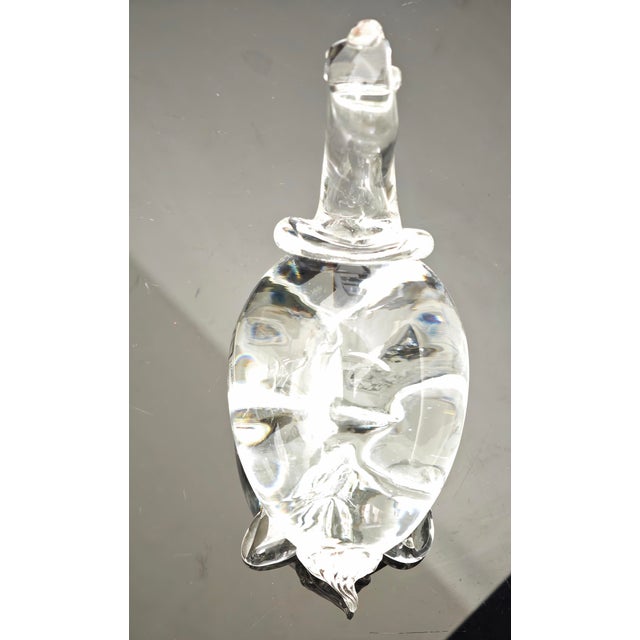 Mid-Century Murano Clear Glass Sculpture by Vincenzo Nason, Italy 1970 For Sale - Image 6 of 16