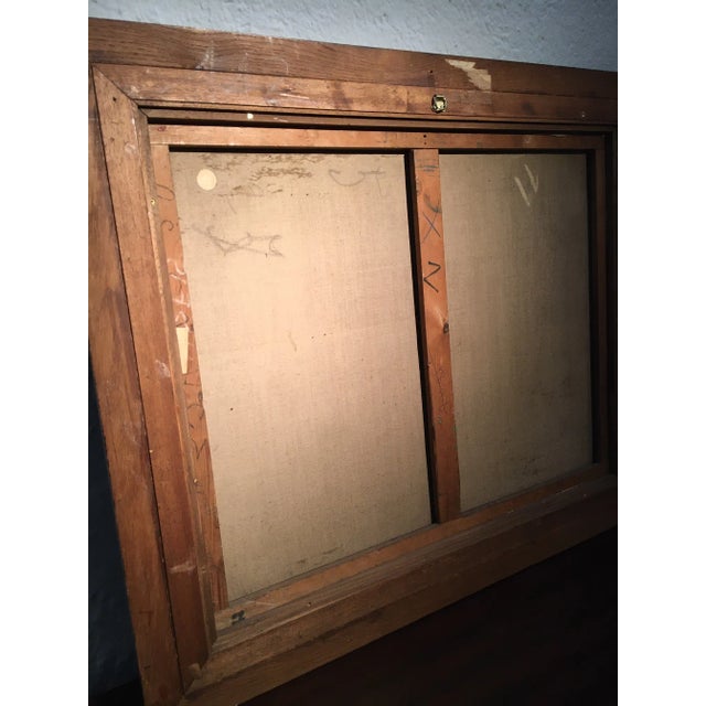 Ismael De La Serna, The House, Oil Painting, 1929 For Sale - Image 7 of 8