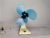 Mid-Century Modern Mid-Century Blue Plastic Table Fan, Soviet Union, 1969 For Sale - Image 3 of 13