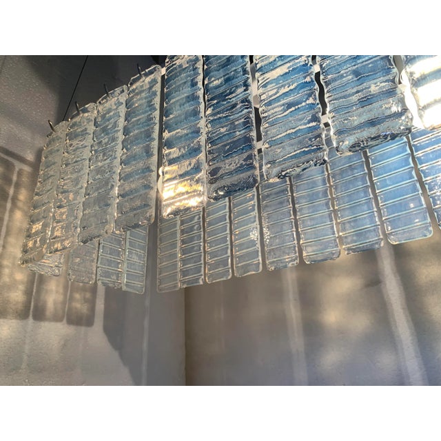 2020s Murano Glass Sputnik Opalino Italian Handmade Chandelier For Sale - Image 5 of 12