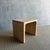 Wood Reclaimed Waterfall Table 22" For Sale - Image 7 of 9