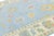 8x10 Modern Oushak Style Hand-Knotted Wool Rug - Pastel Blue & Cream Floral For Sale - Image 4 of 10