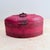 Mid 20th Century Vintage Chinese-Style Hand-Painted Red Lacquer Box With Iron Hardware and Swing Handle For Sale - Image 5 of 6