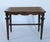 Antique Wood Bench With Caned Seat For Sale - Image 4 of 15