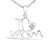 Crafted from lustrous .925 sterling silver, this delicately designed pendant whispers a sweet ode to maternal love, with...