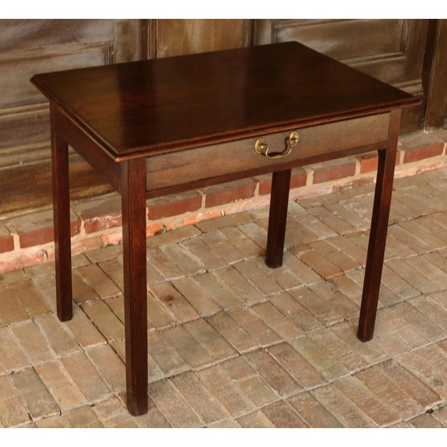 Circa 1765 George III Side Table of Santo Dominigo Mahogany | Chairish