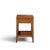 Broyhill Brasilia Broyhill Brasilia Mid Century Walnut and Brass Nightstand For Sale - Image 4 of 7