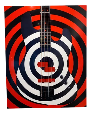 Scott McDermott, Bass Rings, 2023, Dye Sublimation on Aluminium