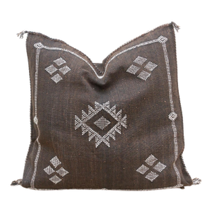 Oasis Dusk Large Silk Rug Pillow