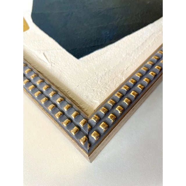 Contemporary 2024 "Il Azzardo" Abstract Minimalist Painting on Canvas by Artist r.k. Red For Sale - Image 3 of 3