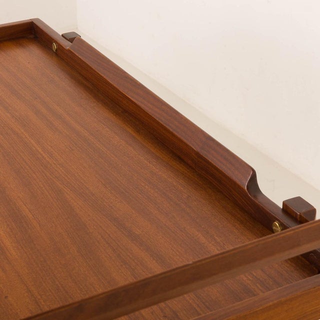 Mid-Century Scandinavian Teak Bar Cart, 1960s For Sale - Image 16 of 18