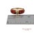 Vintage Faberge 18k (750) Solid Yellow Gold Red Enamel Diamond Ring, Size 7.5 For Sale - Image 10 of 12