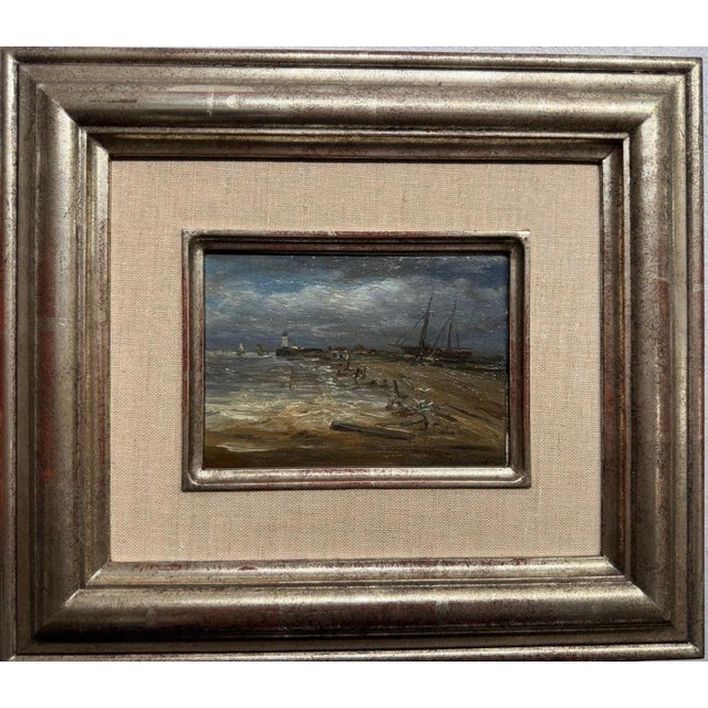 Meyer-Wiegand Rolf Dieter Krefeld, Landscape Composition, Oil Painting on Canvas, Framed For Sale - Image 13 of 13