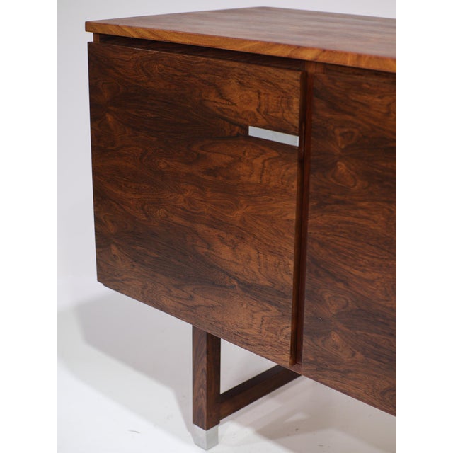 Brown Danish Sideboard in Rosewood by Ejgil Petersen, 1960s For Sale - Image 8 of 18