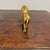 Mid 20th Century Vintage English Brass Lion For Sale - Image 5 of 7